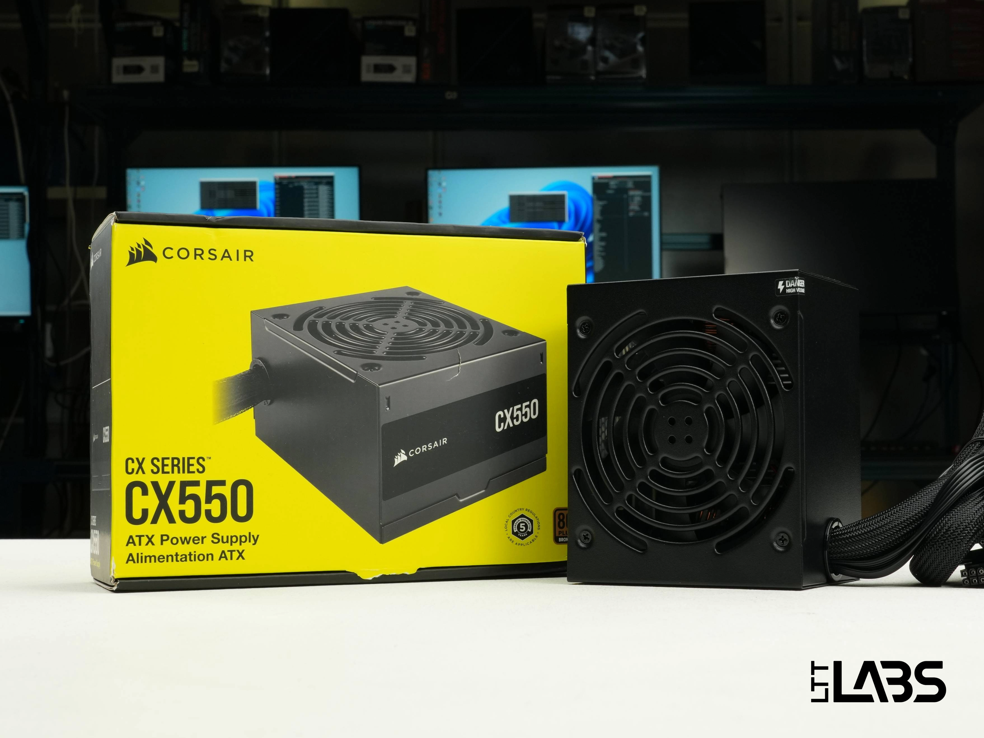 Corsair CX550 vs Super Flower Zillion FG Gold 1050W ATX 3.1 | LTT Labs